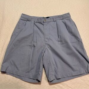 Polo Shorts Mens 38 Blue Chino Button PRL Ralph Lauren Tyler Short Pockets‎
